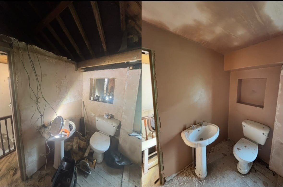 Bathroom Renovation, Back To The Bones