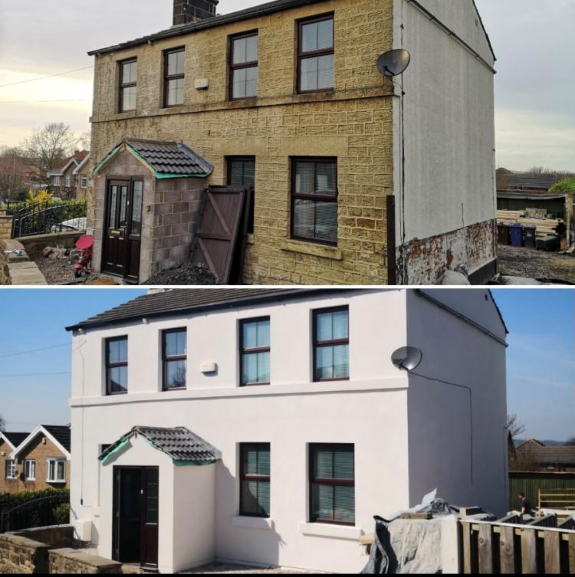 Stone Cottage Brought Back To Bright White